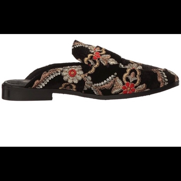 FREE PEOPLE NEW AT EASE BROCADE LOAFER SOLD OUT - Picture 3 of 8